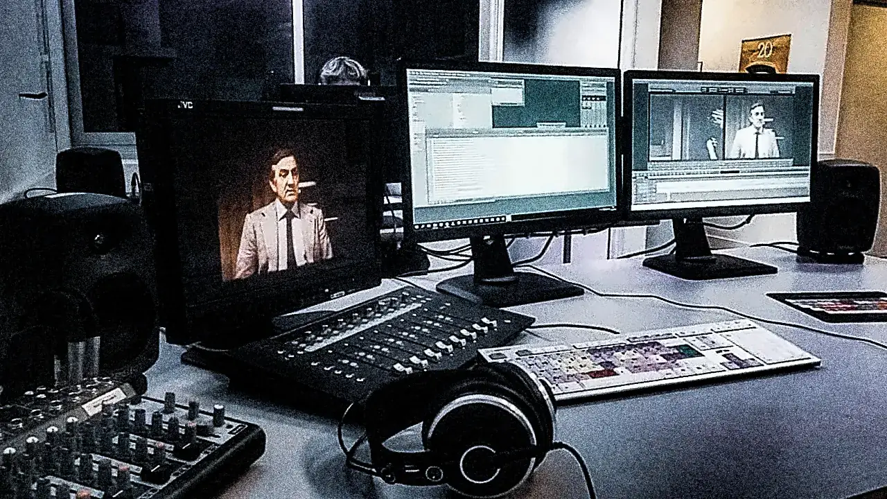 Salle de montage et de post-production de Vimana Tours Productions
